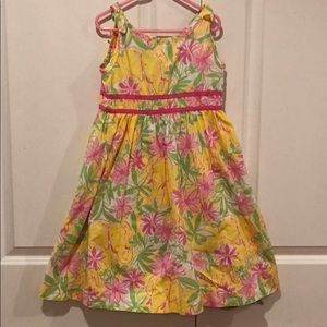 Girls Lilly Pulitzer elephant dress. Size 7